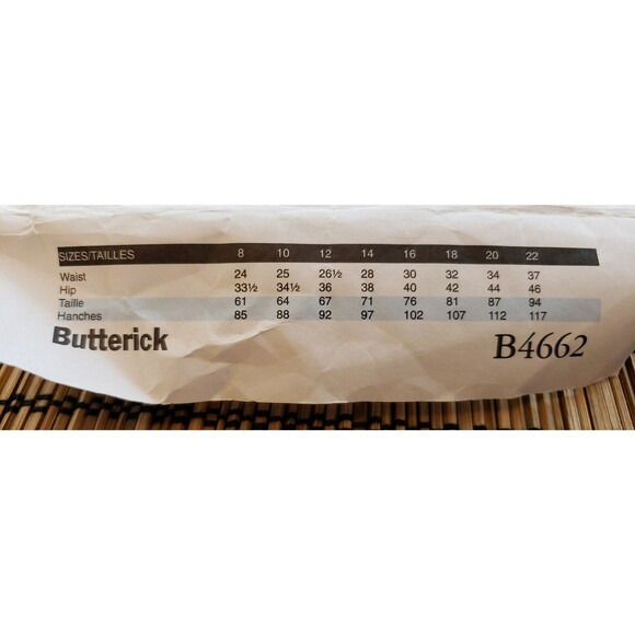 Misses/Misses Petite Fast & Easy Pants Sewing Pattern Butterick B4662, Plus Size - Picture 4 of 5